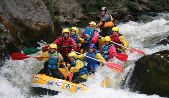 Rafting intégral dans l'Aude