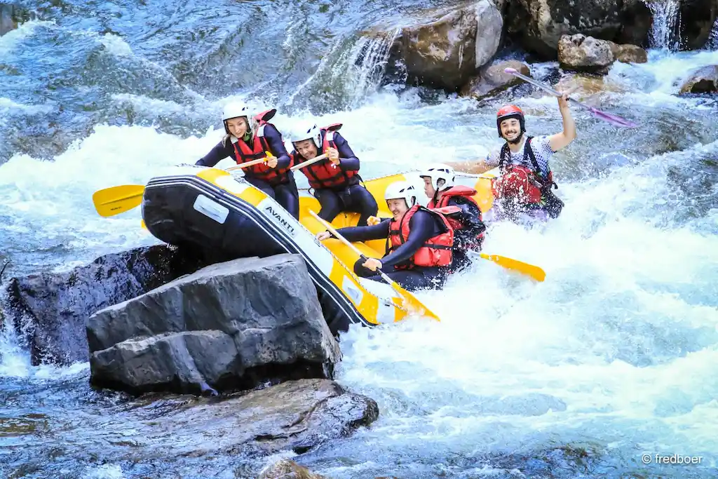 Rafting dans l'Aude