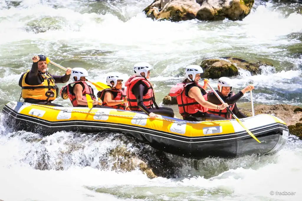 Rafting niveau confirmé dans l'Aude